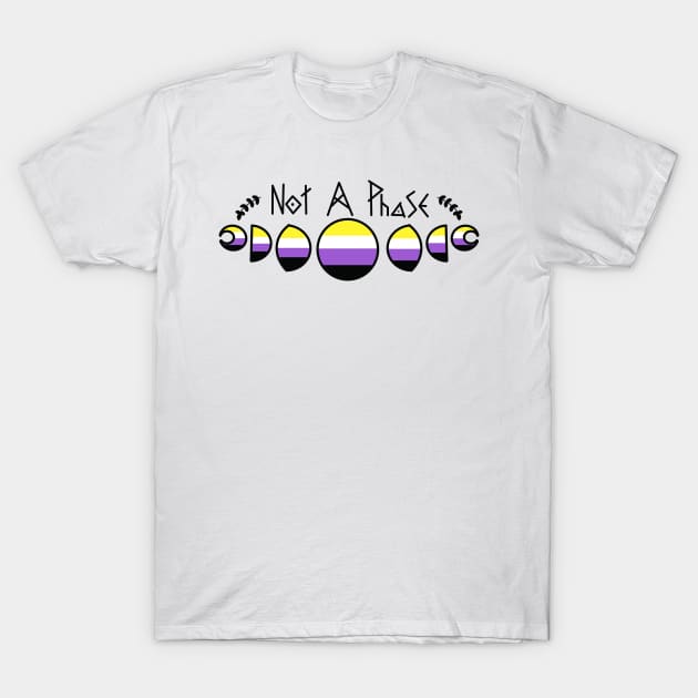 Not A Phase- nonbinary T-Shirt by Beelixir Illustration